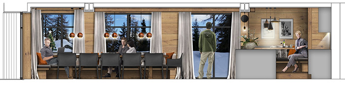 Bad Architekt Privat Chalet Zermatt Zimmer Suiten Exklusive Luxus Chaleteinrichtung Hoteleinrichtung Hoteleinrichter Hotelausstatter diesigner konzept David Weigel 9