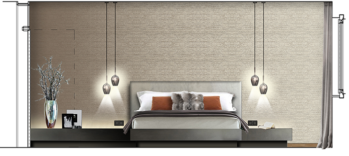 Entwurf Architekt Privat Chalet Zermatt Zimmer Suiten Exklusive Luxus Chaleteinrichtung Hoteleinrichtung Hoteleinrichter Hotelausstatter diesigner konzept David Weigel 4