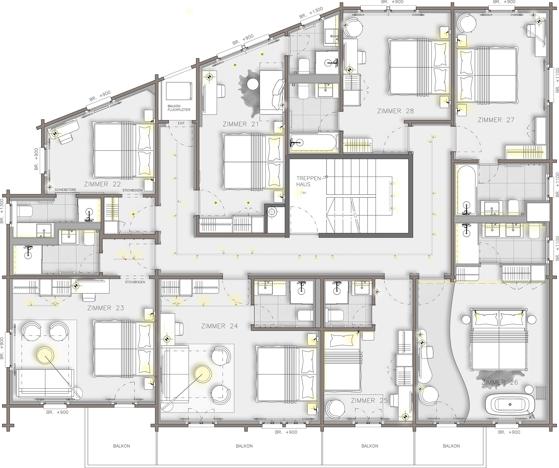 Goldene Sonne Landshut Zimmer diesigner konzept David Weigel 4